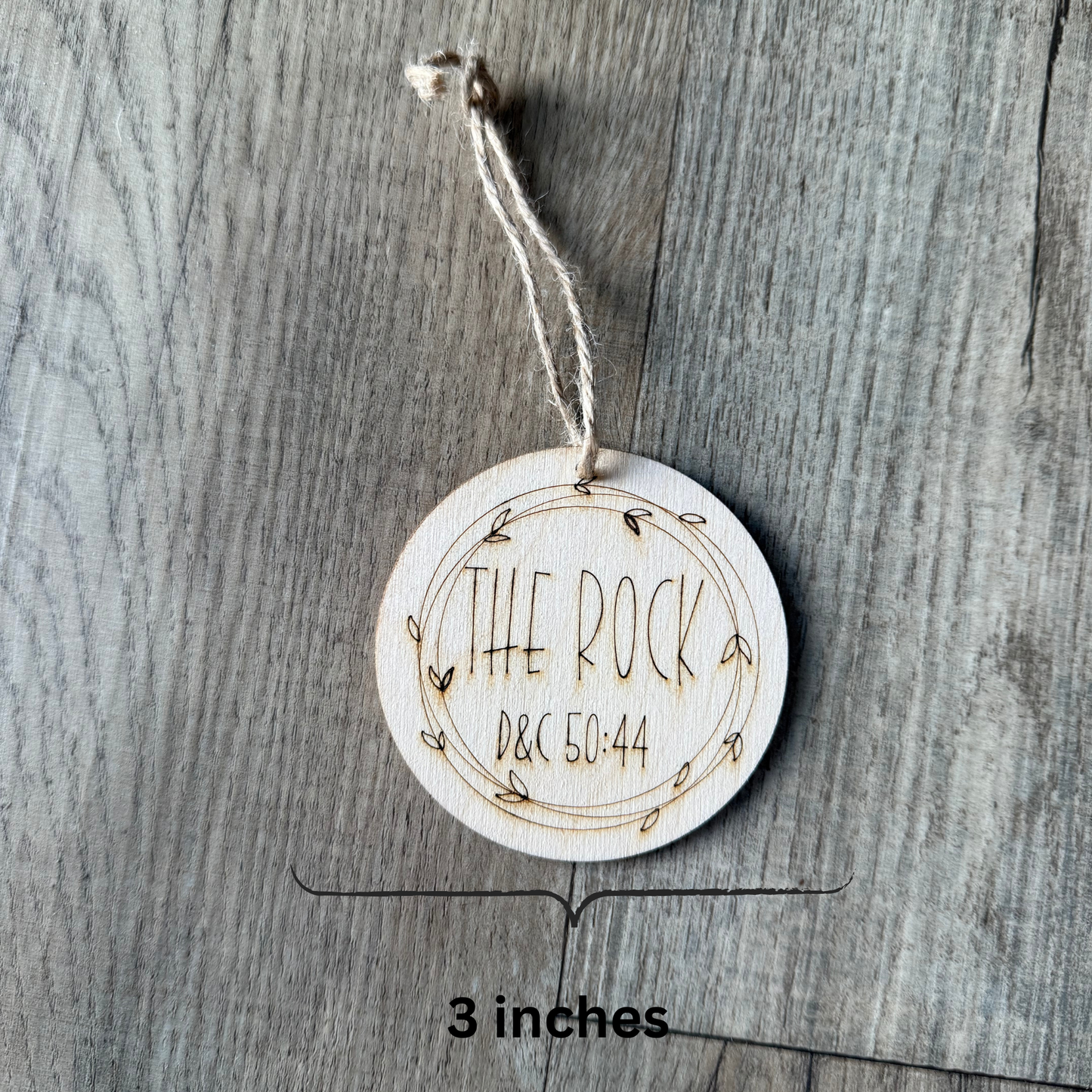 25 Names of Christ Wooden Ornament Set – Doctrine & Covenants Collection