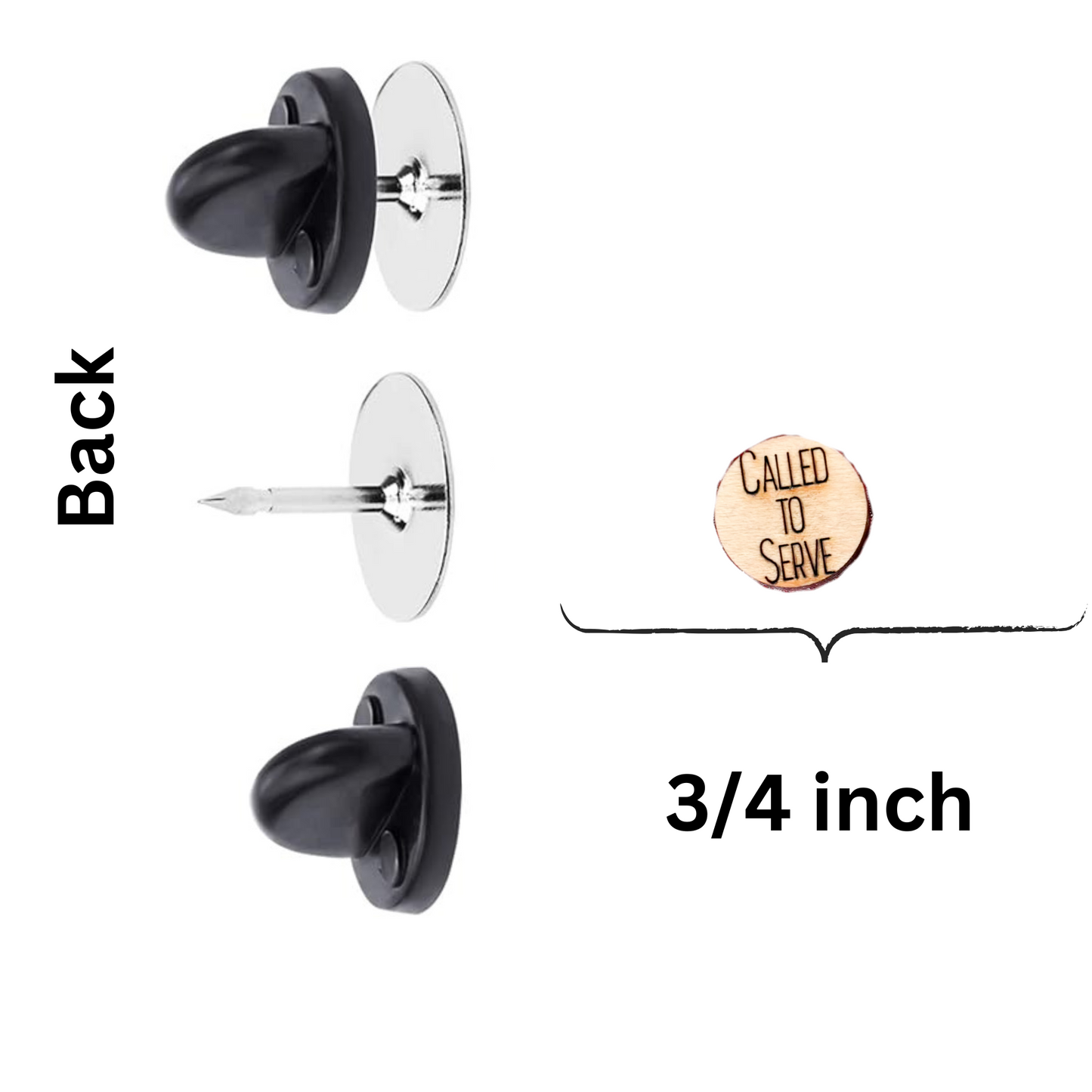 Religious Themed Tie Tacks