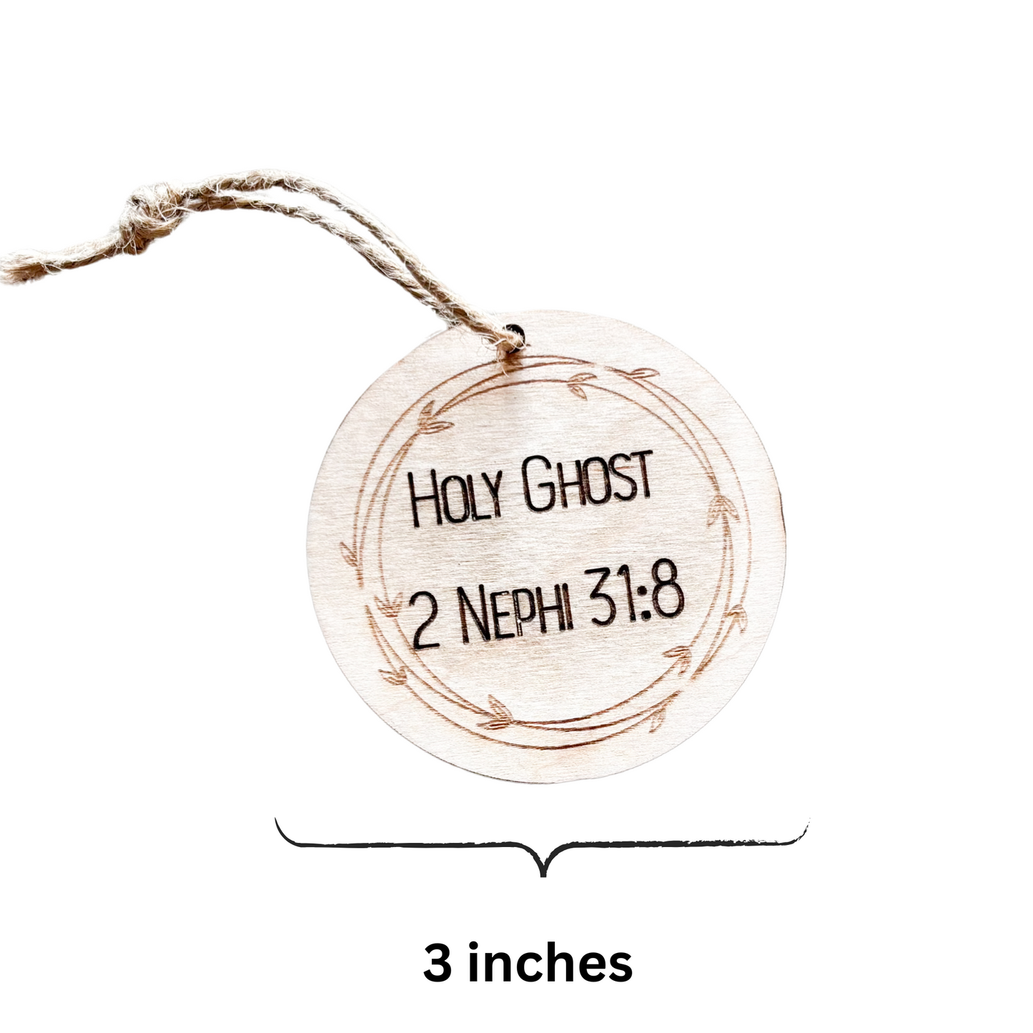 Christ Centered Advent Ornaments