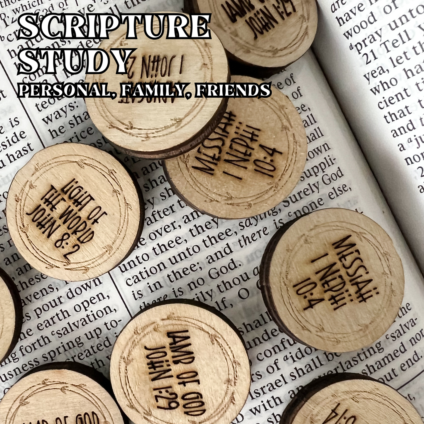 Christ Centered Advent Ornaments