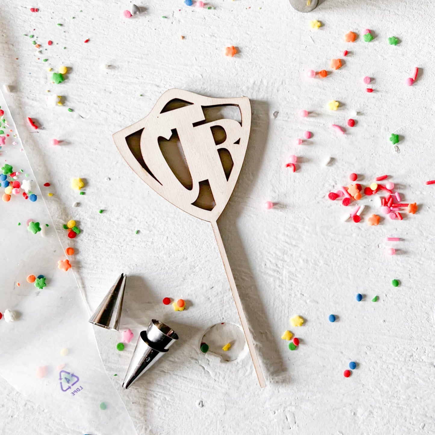 CTR Baptism Cake Topper