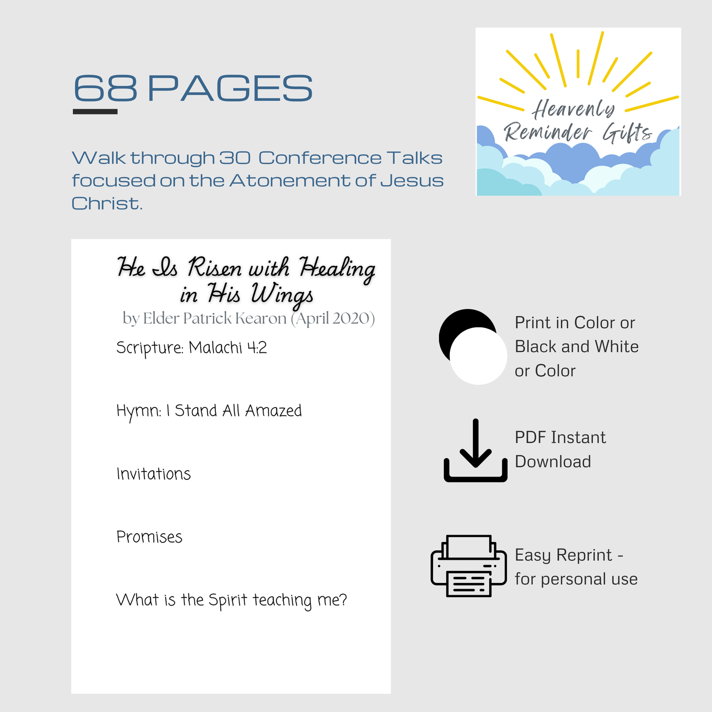 30 Day Build Confidence in Jesus Christ Notebook