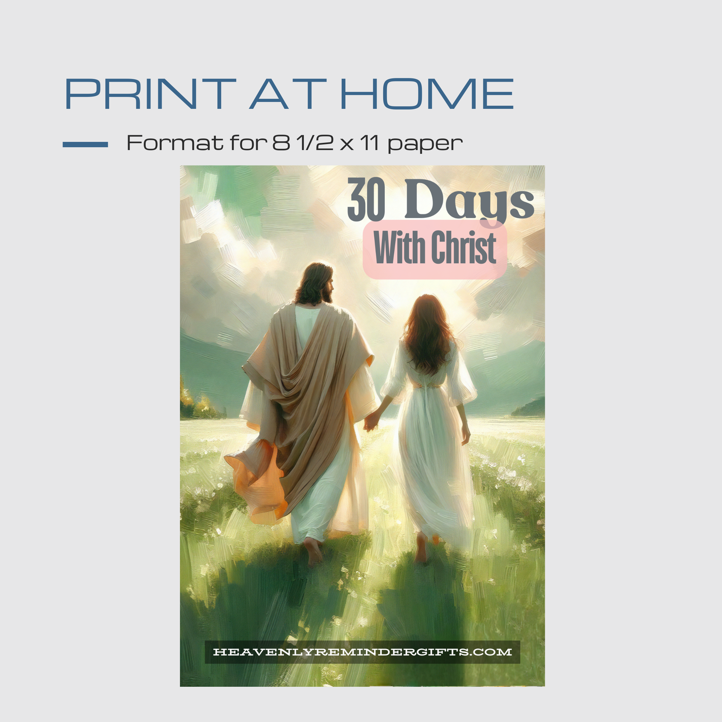 30 Day Build Confidence in Jesus Christ Notebook