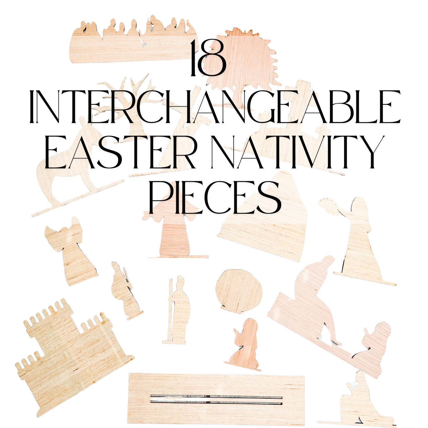 Easter Nativity | Interchangeable