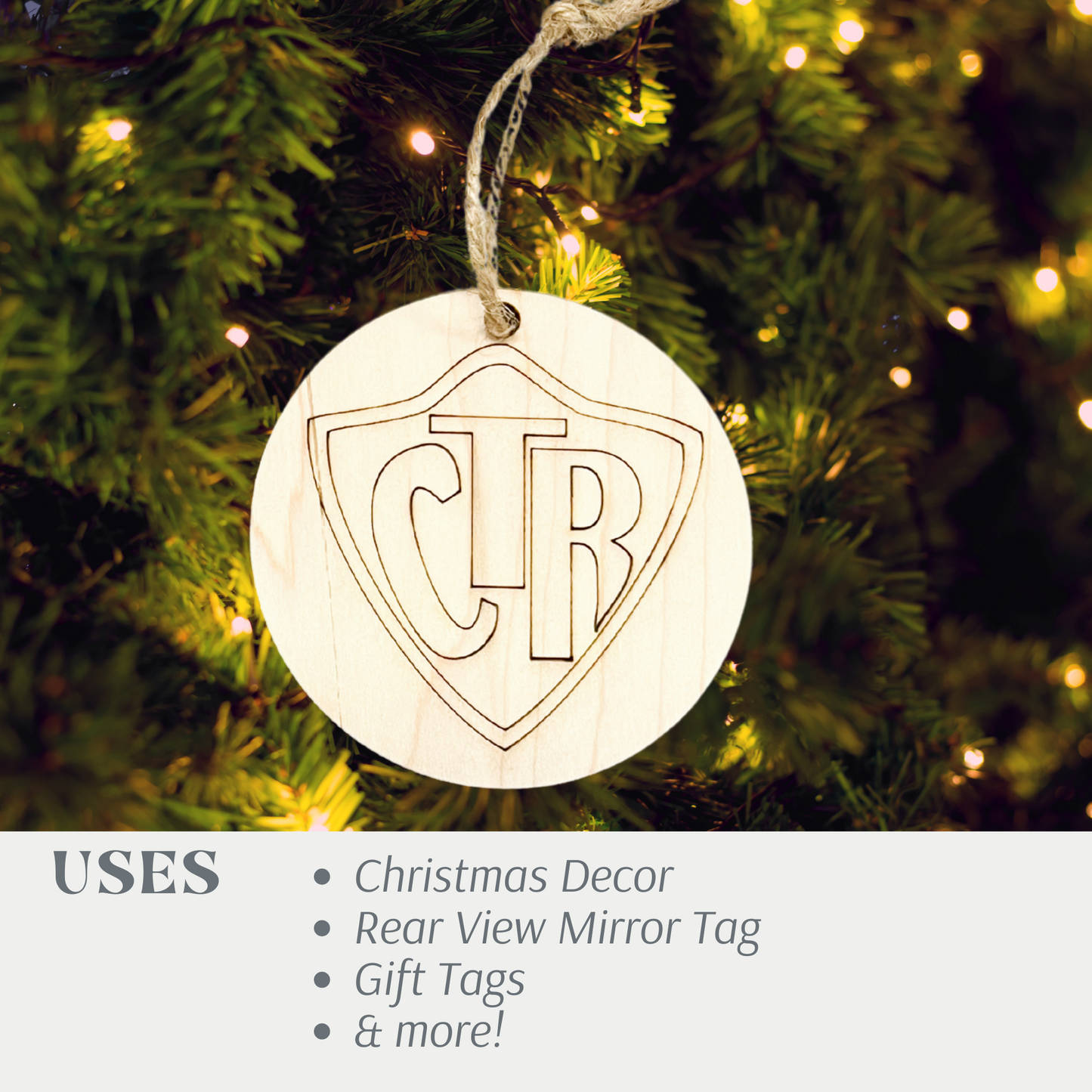 CTR Round Ornament