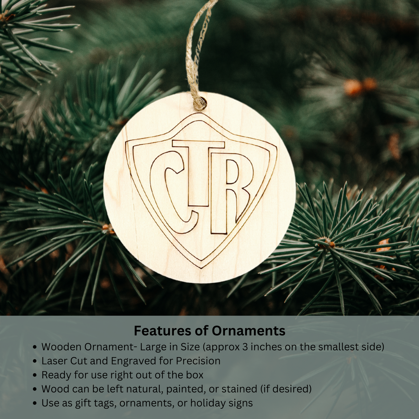 CTR Round Ornament