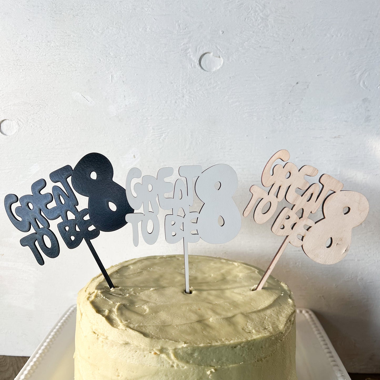 CTR Baptism Cake Topper