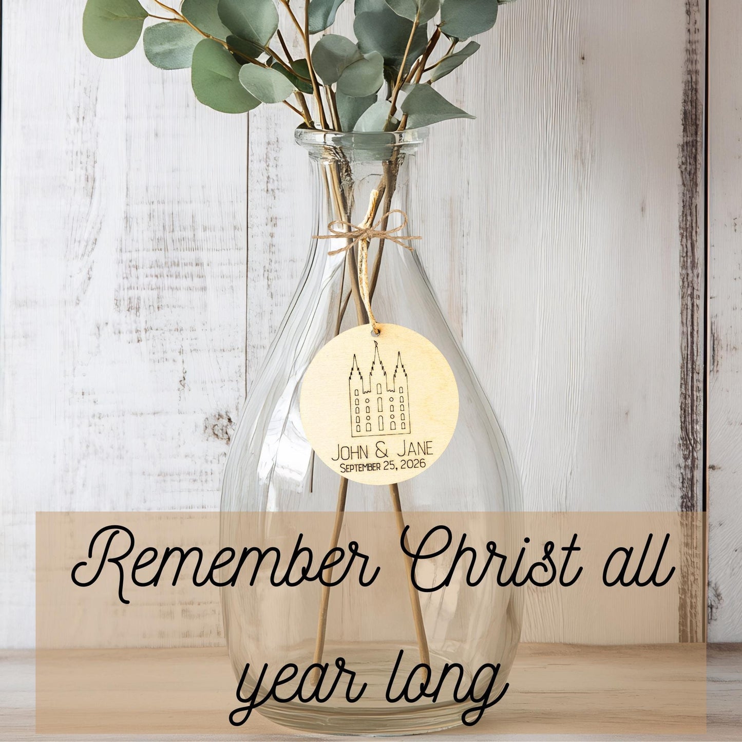 Personalized Temple Ornament