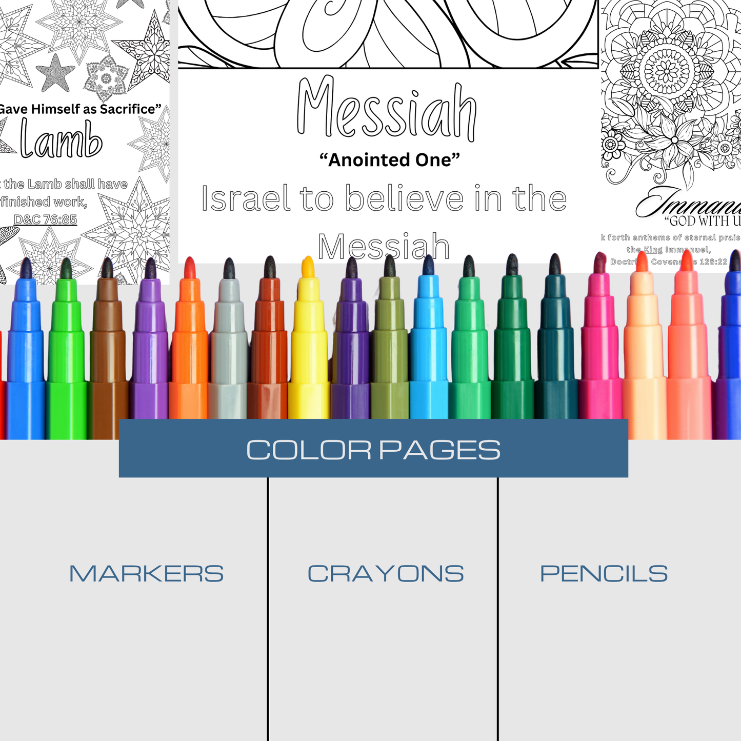 Names of Christ Coloring Book | Doctrine & Covenants