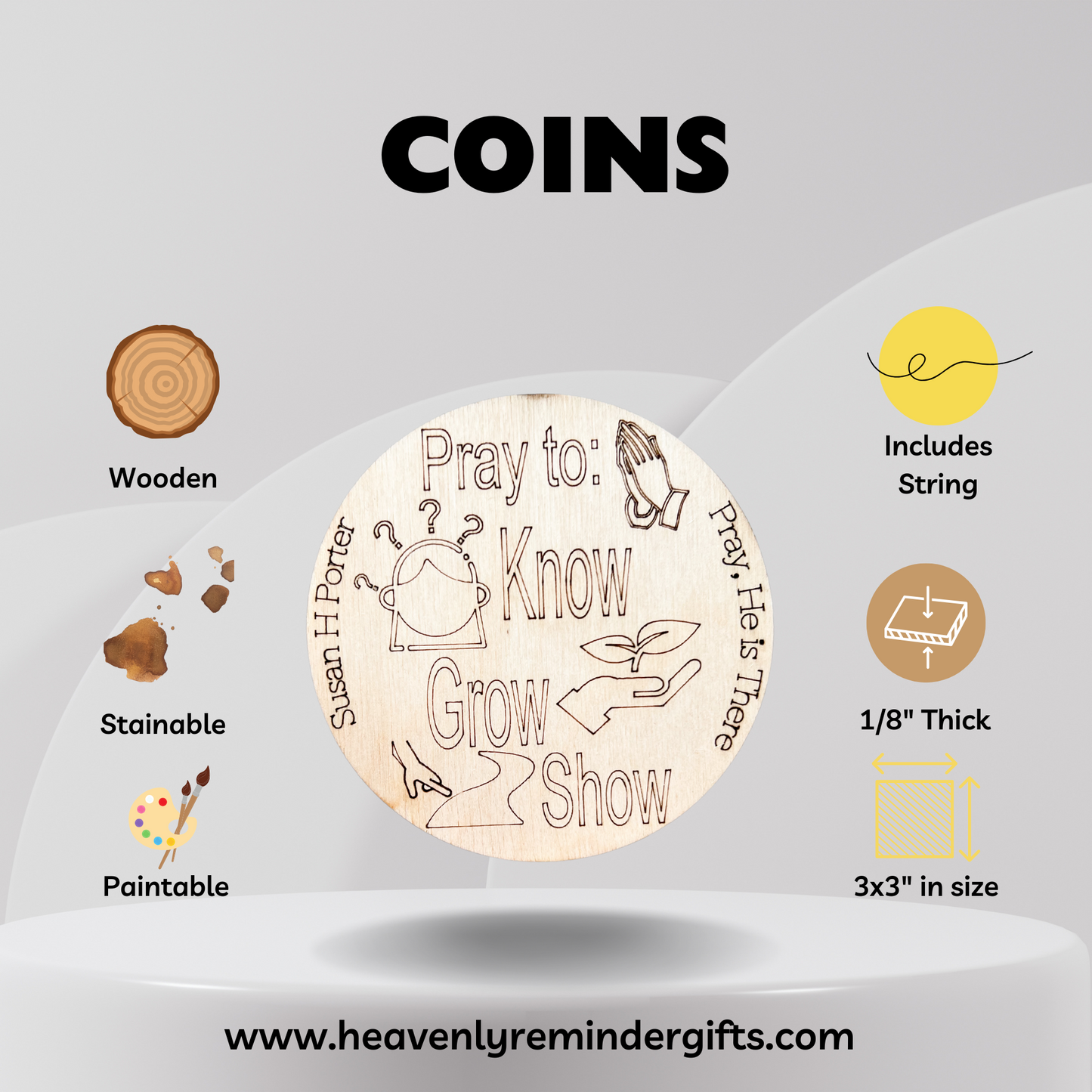 Pray to Know Pocket Coins