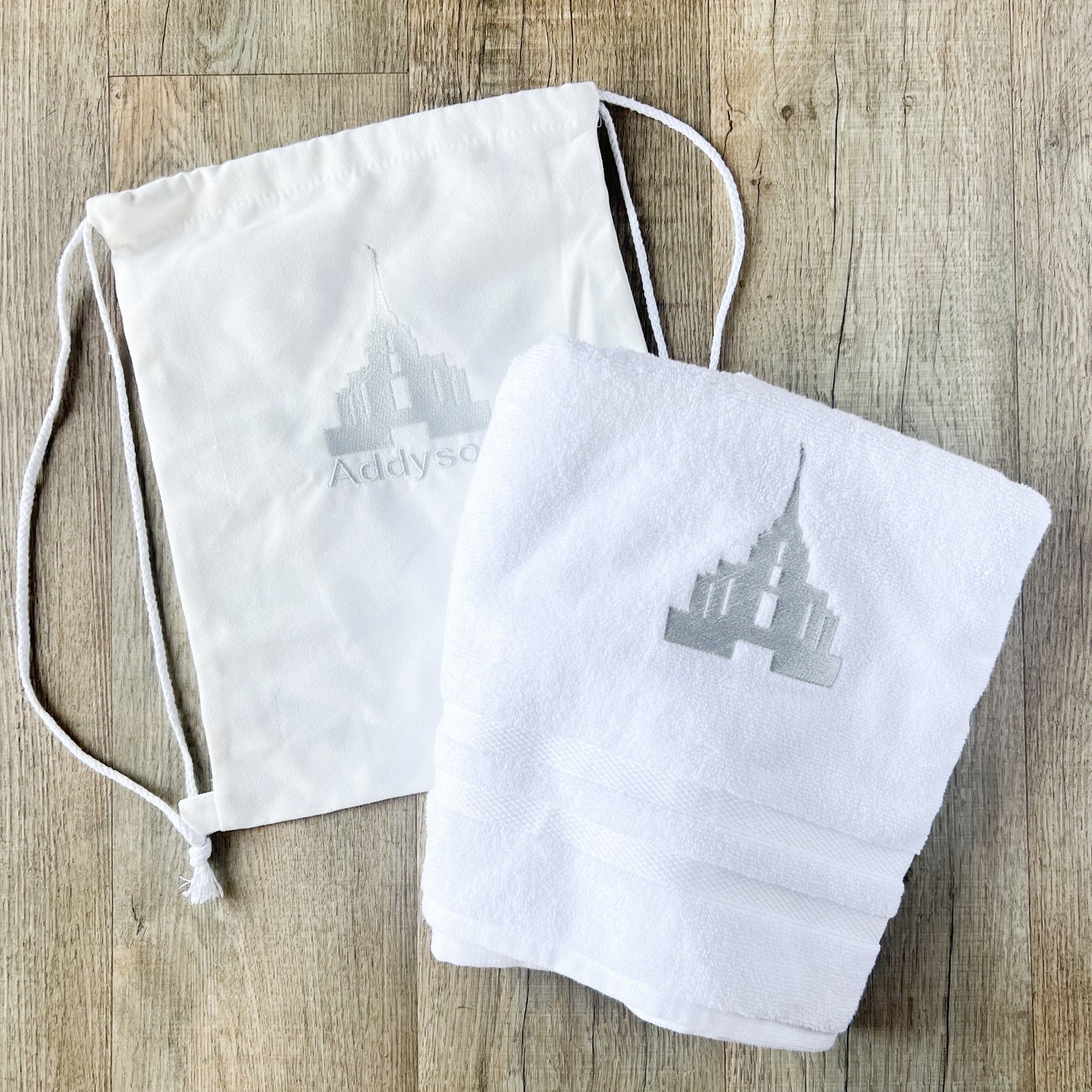 Personalized Youth Baptisms Temple Bag