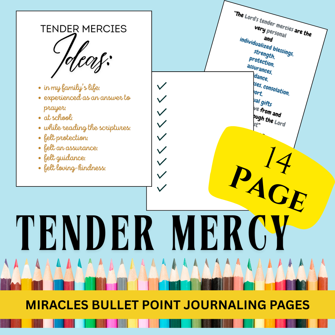 Noticing the Tender Mercies: A Simple Way to See God's Hand in Your Life