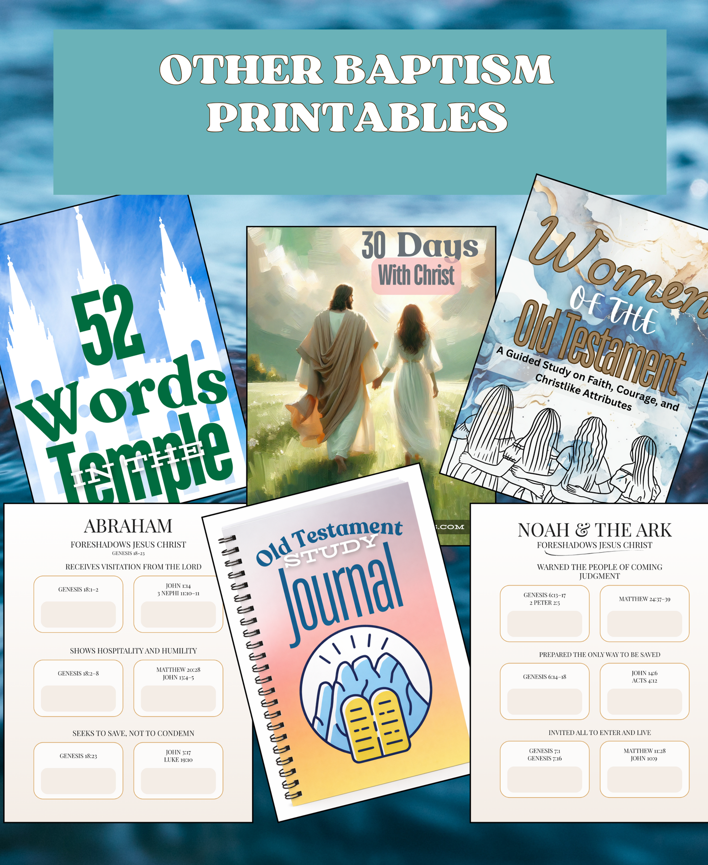 3 Bears of Baptism Printable Bundle