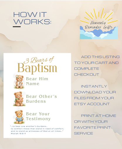 3 Bears of Baptism Talk