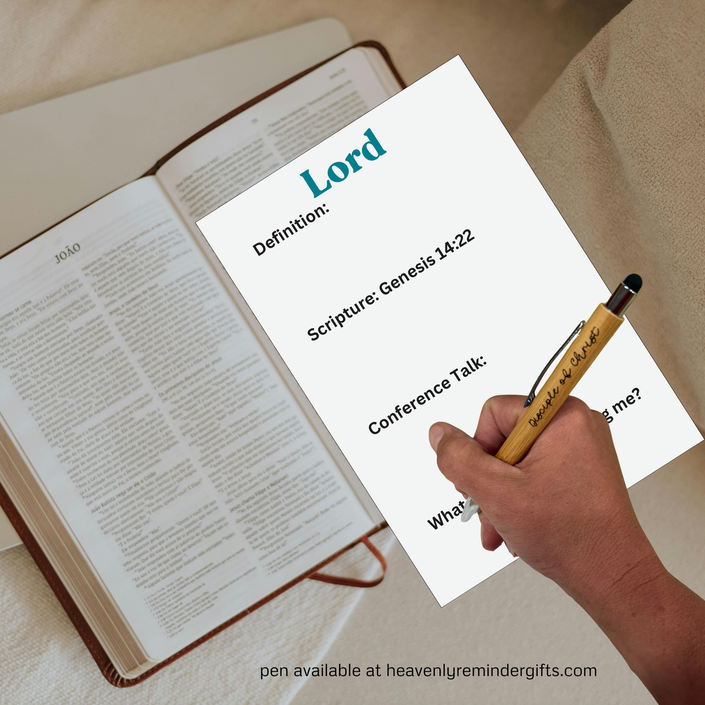 52 Names of Jesus Christ Study Guide Notebook | Old Testament