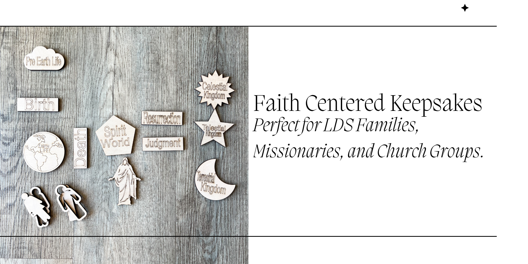 Gifts and religious memories for friends of Church of Jesus Christ Latter Day Saints