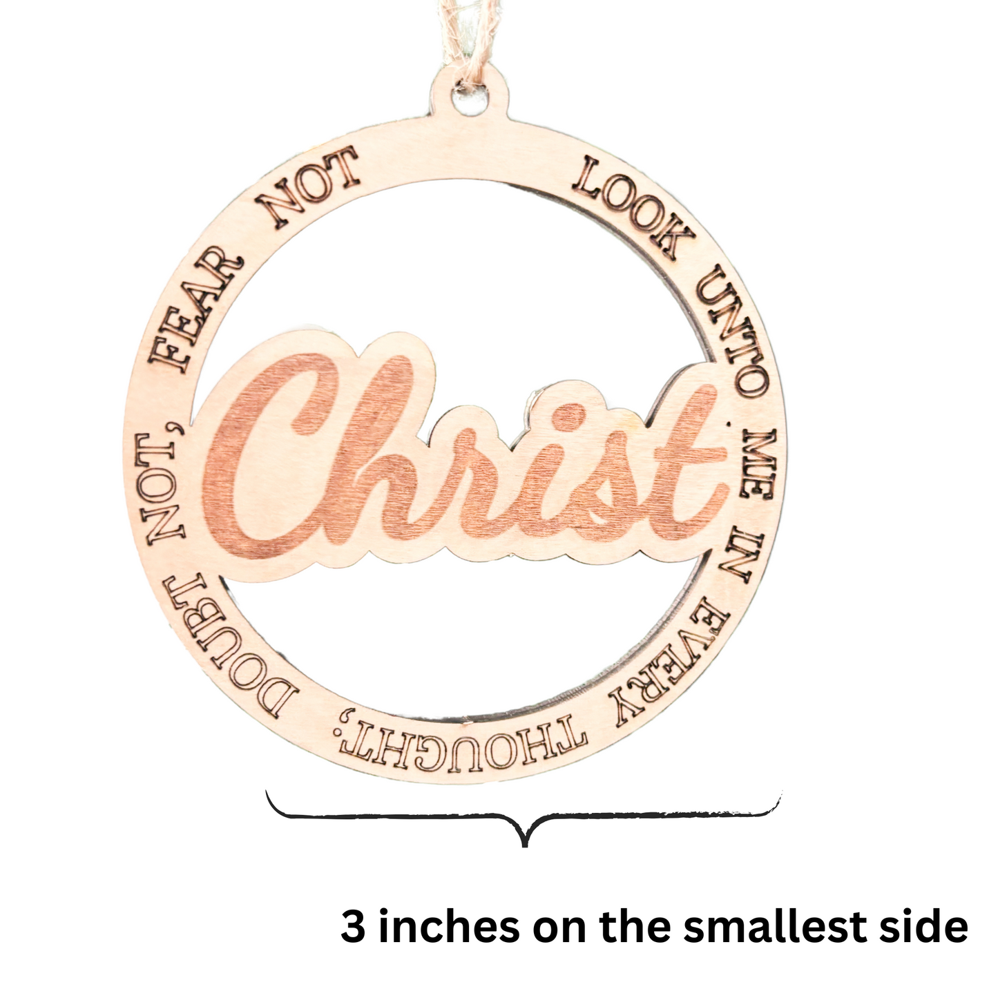 Look Unto Christ Ornament