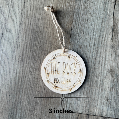 25 Names of Christ Wooden Ornament Set – Doctrine & Covenants Collection