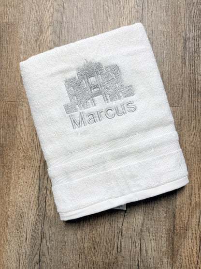 LDS Temple Towel | Personalized Wedding & Sealing Day Gift