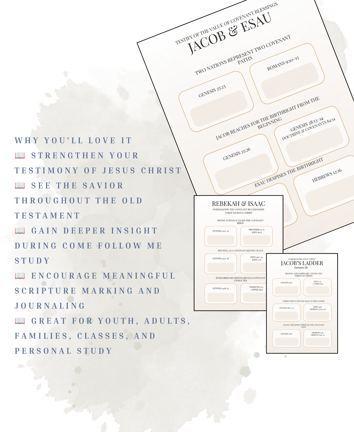 Old Testament Types & Shadows of Jesus Christ Workbook