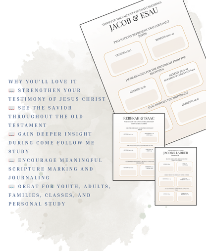 Old Testament Types & Shadows of Jesus Christ Workbook