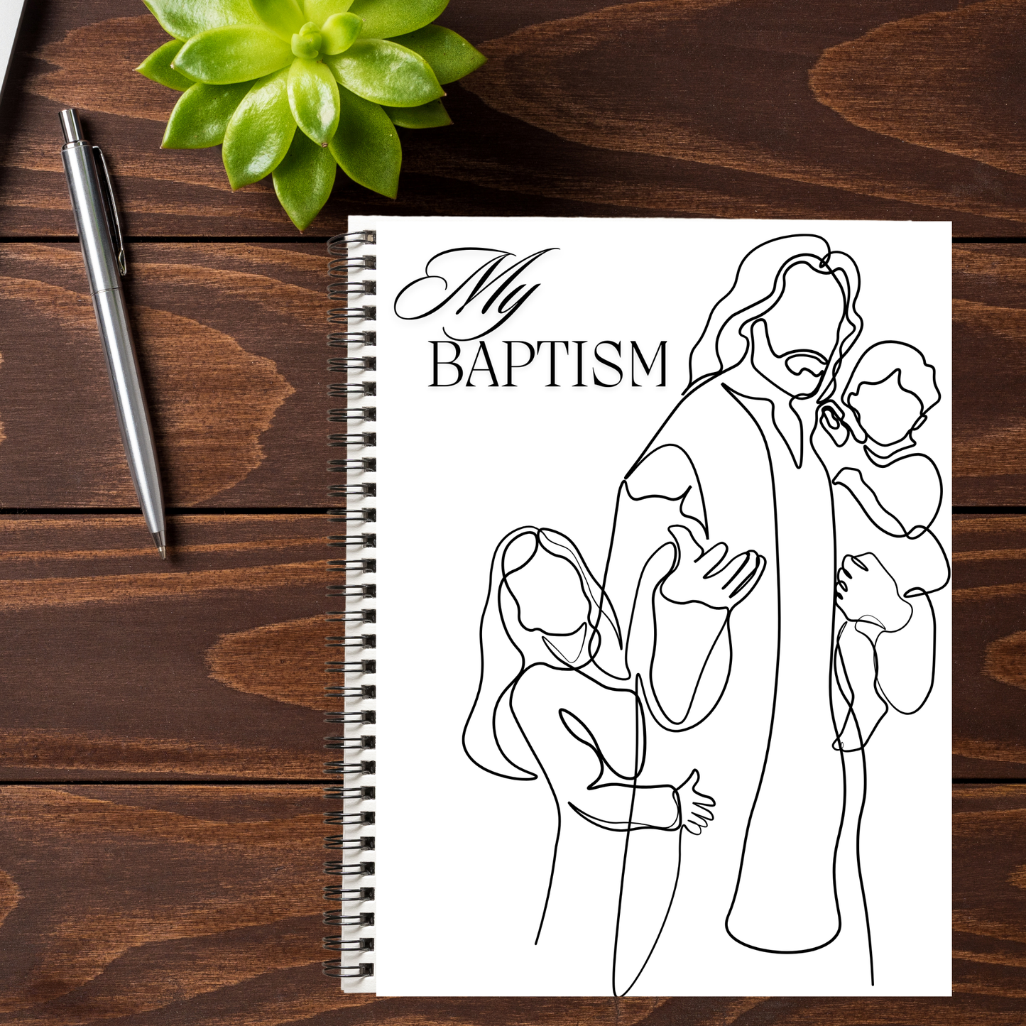 Baptism Coloring Book for Kids