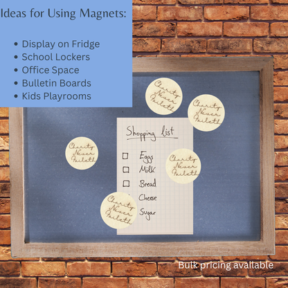 Relief Society Magnet | Charity Never Failth