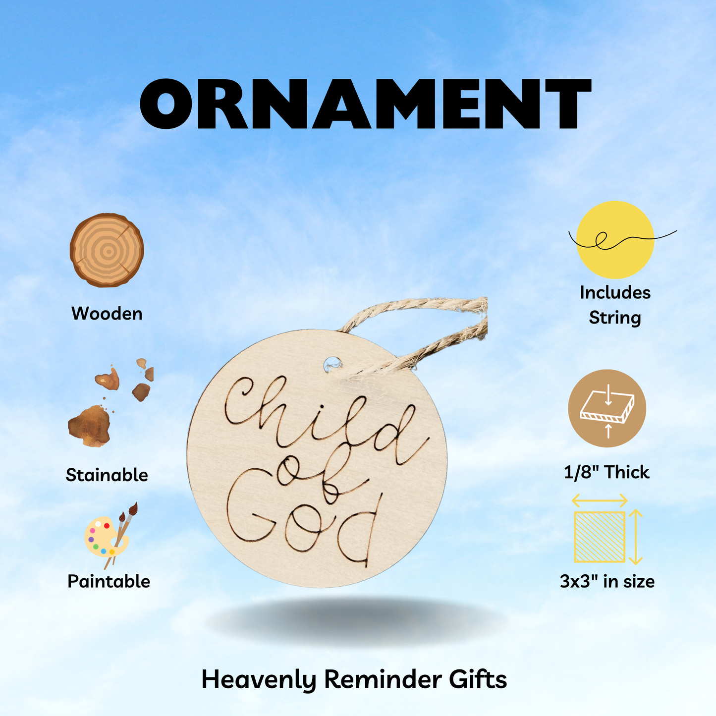 Child of God Christmas Ornament