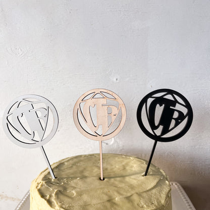 CTR Baptism Cake Topper