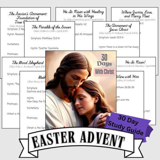 30 Day Easter Countown Notebook | Printable