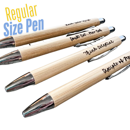 Engraved Inspirational Pens | Custom