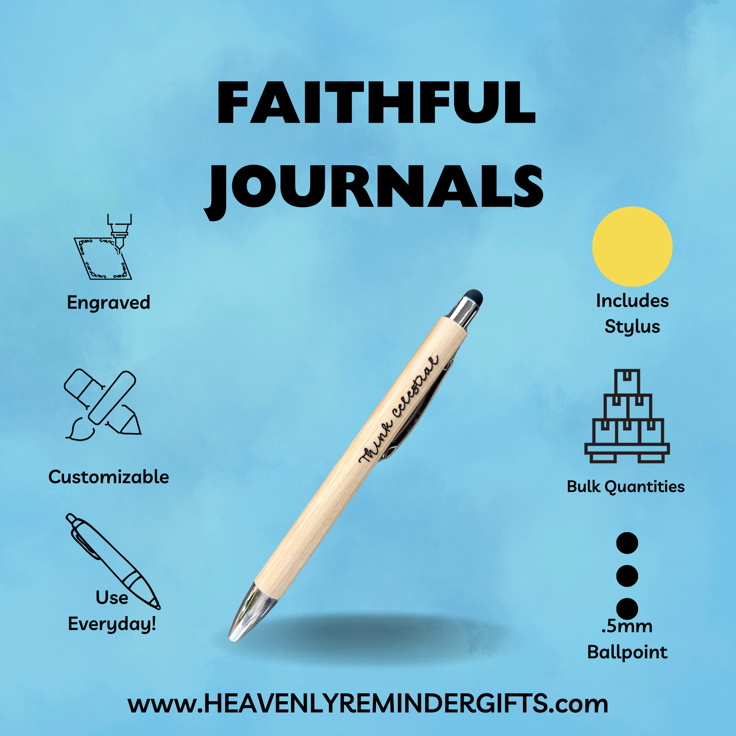 Engraved Inspirational Pens | Custom