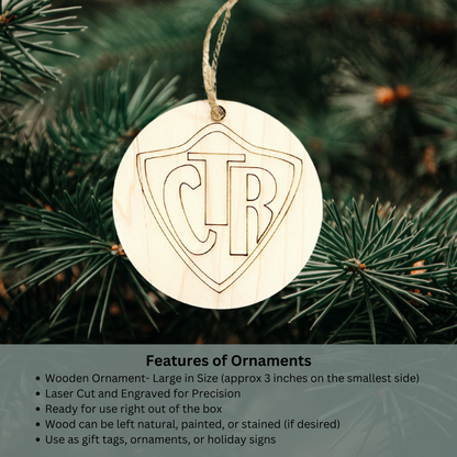 CTR Round Ornament