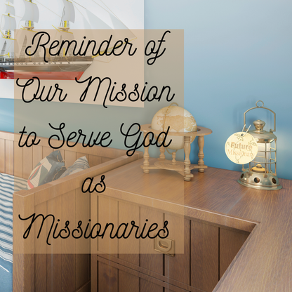 Future Missionary Ornament | Globe