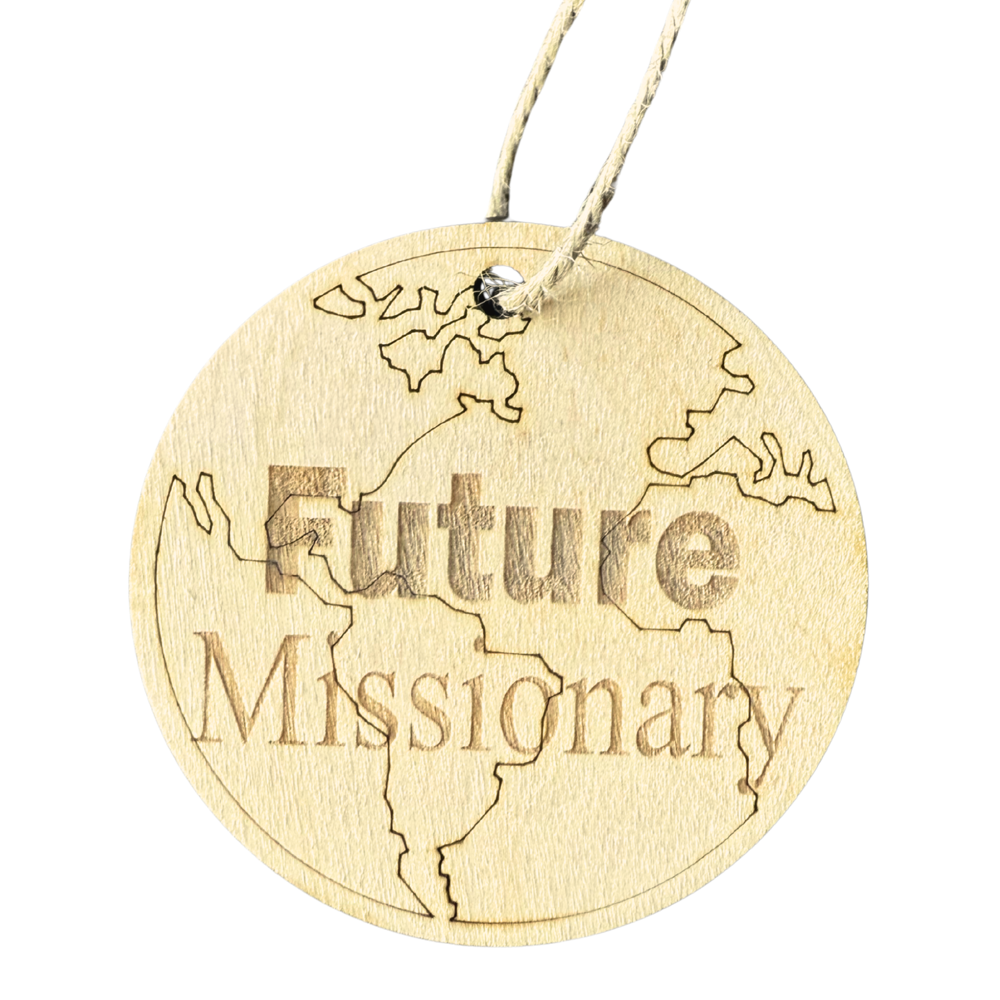 Future Missionary Ornament | Globe