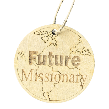 Future Missionary Ornament | Globe