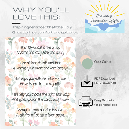 The Holy Ghost is Like a Blanket – Printable