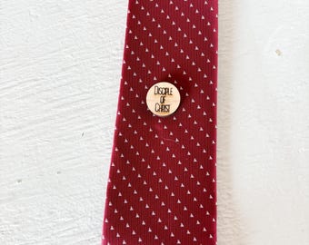 Missionary Theme Christus Tie Tack