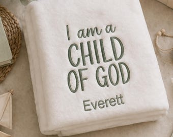 I Am a Child of God Blanket