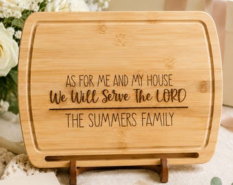 Personalized Bamboo Cutting Board