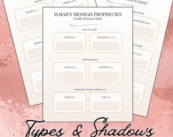 Isaiah's Messianic Prophecies Bible Study