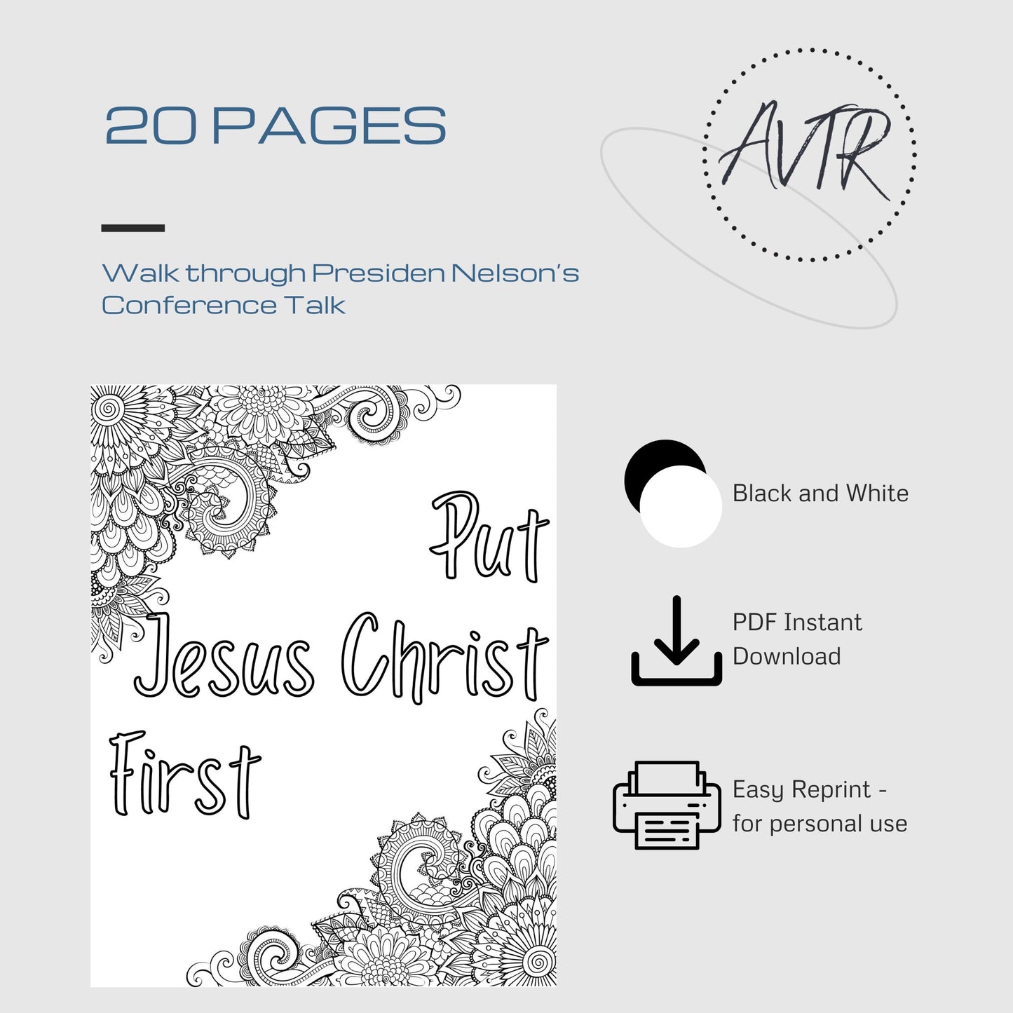 Think Celestial Art Adult & Kids Coloring Pages