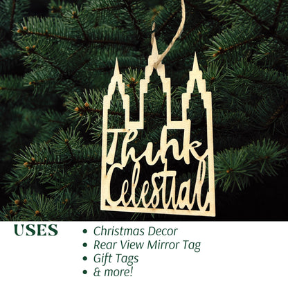 Think Celestial Bulk LDS Ornaments