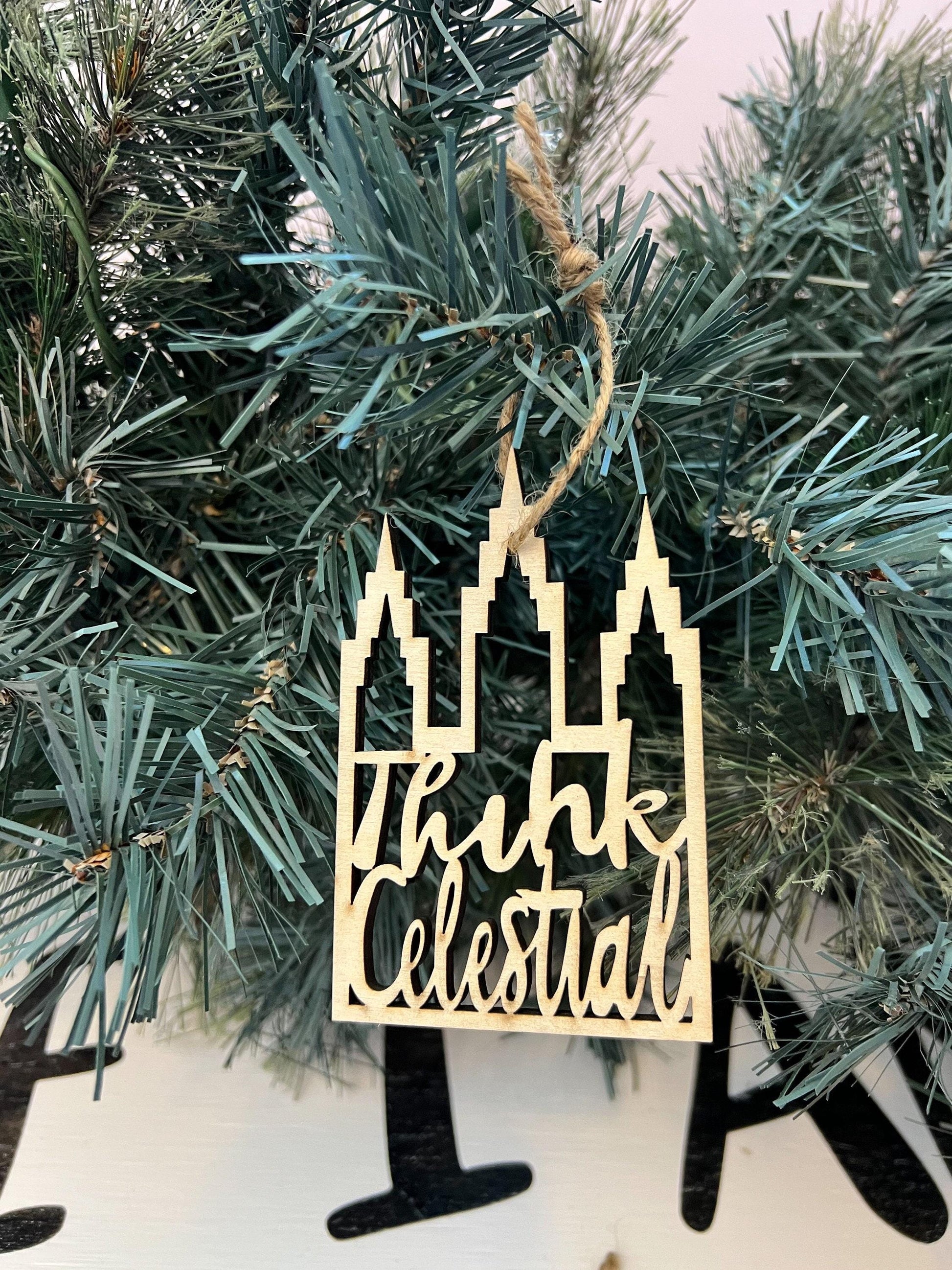 Think Celestial Bulk LDS Ornaments