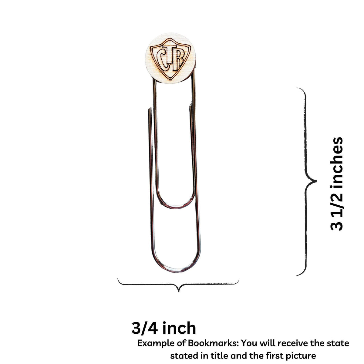 Religious Bookmark | Jesus Christ Theme Jumbo Paperclip