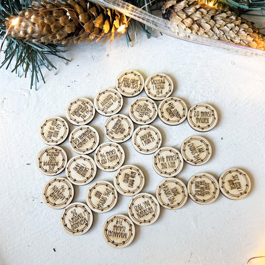 25 Names of Christ Coin Advent: Book of Mormon