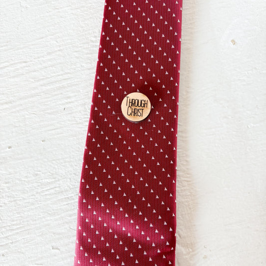 Through Christ LDS Tie Pin: Custom Options Available