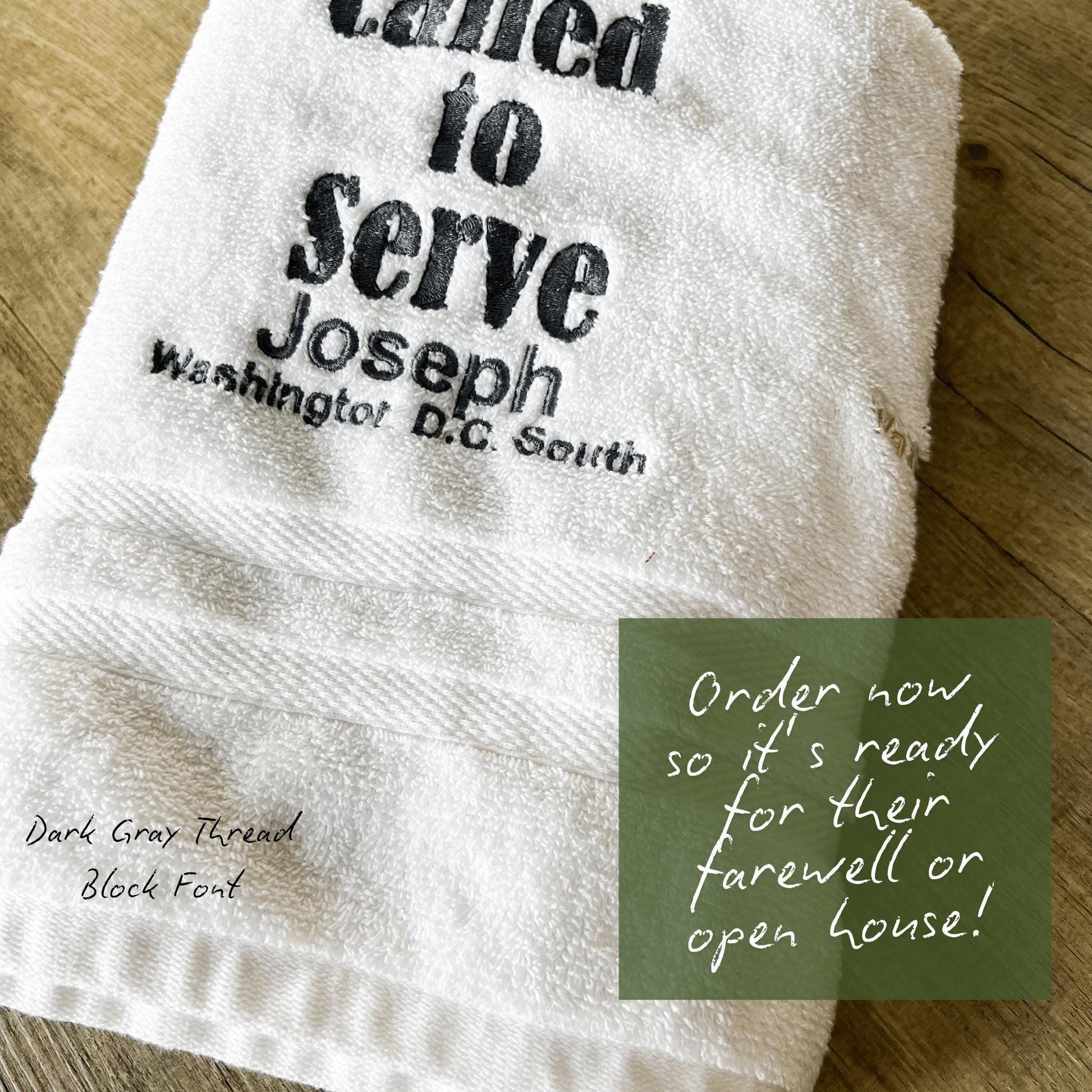 LDS Missionary Gift Towel