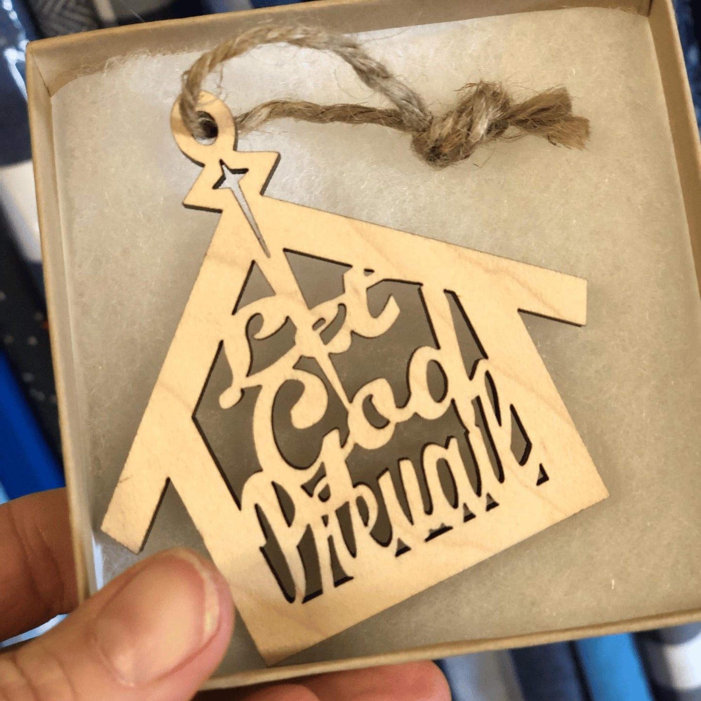 Let God Prevail Ornament