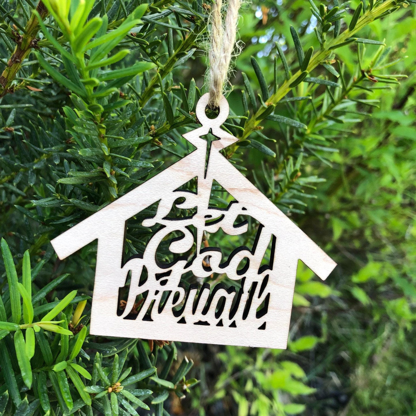 Let God Prevail Ornament